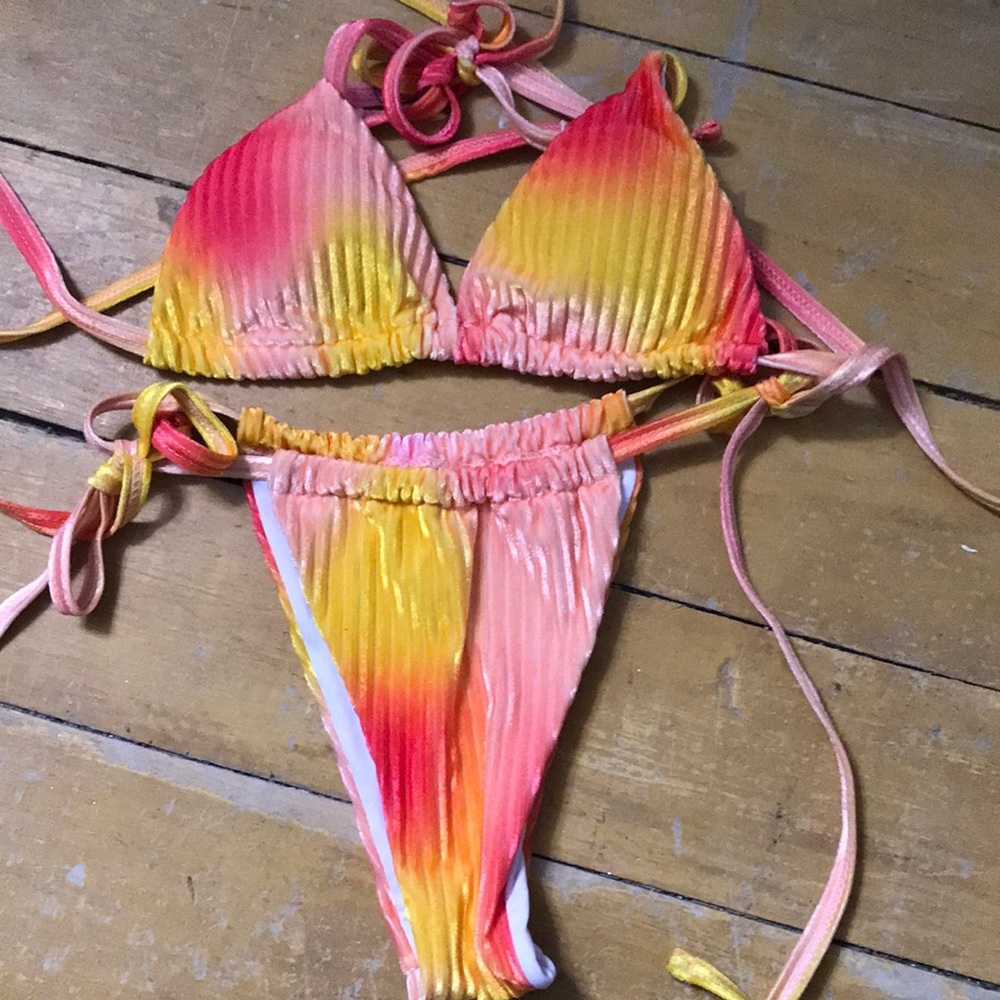 SHEIN sunset bathing suit